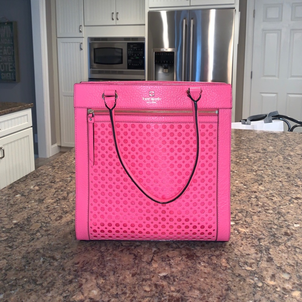 Kate spade coral pink handbag